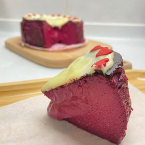 6" Red Velvet Burnt Cheesecake